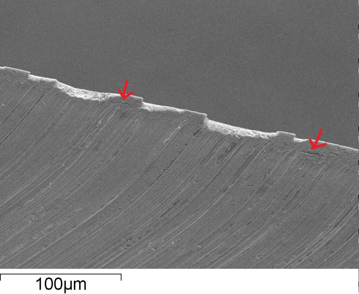 How Chipping Of Edges Happens At A Microscopic Level - Knife Steel Nerds